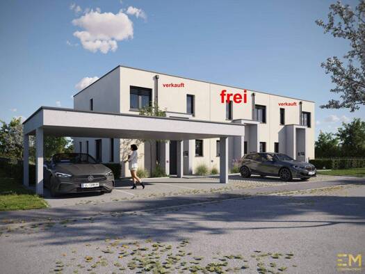 Reihenmittelhaus zum Kauf - Erstbezug 396.000 € 5 Zimmer 101,7 m² Ödtfeldstraße 7 Traun 4050