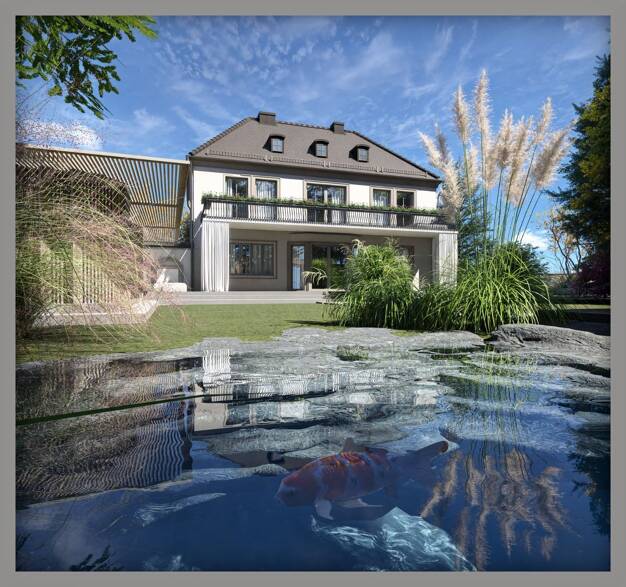Villa zum Kauf 2.790.000 € 8 Zimmer 240 m² 1.368 m² Grundstück frei ab sofort Tieckstraße 1 Erlenstegen Nürnberg 90491