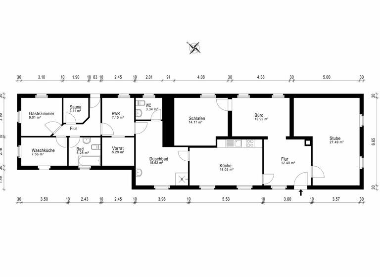 Haus zum Kauf 240.000 € 4 Zimmer 140 m² 1.809 m² Grundstück Neu Darchau 29490