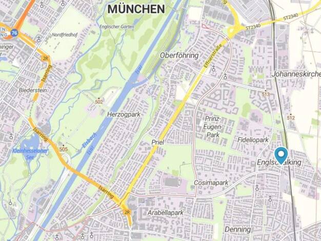 Wohnung zur Miete 1.520 € 3 Zimmer 74,4 m² EG frei ab sofort Schnorr-von-Carolsfeld-Str.19 Bogenhausen München 81927