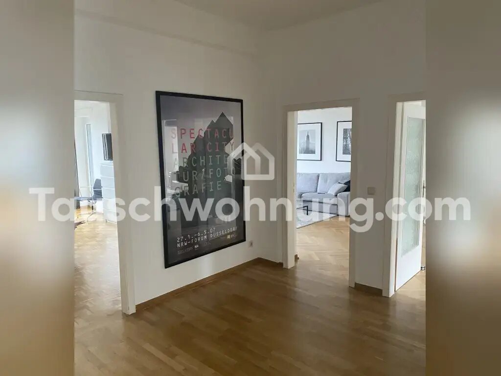 Wohnung zur Miete Tauschwohnung 978 € 3 Zimmer 120 m²<br/>Wohnfläche 4.<br/>Geschoss Düsseltal Düsseldorf 40239