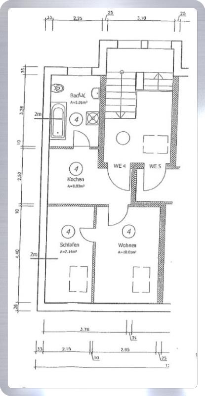 Wohnung zur Miete 250 € 2 Zimmer 30,2 m²<br/>Wohnfläche 3.<br/>Geschoss 01.02.2025<br/>Verfügbarkeit Mittweida Mittweida 09648