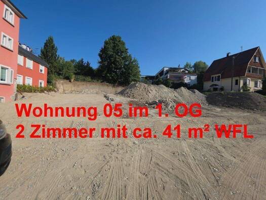 Wohnung zum Kauf provisionsfrei 259.750 € 2 Zimmer 41 m² Geschoss 1/3 Schillerstraße 24 Wangen Wangen im Allgäu 88239