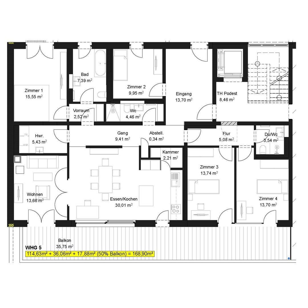 Wohnung zum Kauf provisionsfrei 1.590.000 € 6,5 Zimmer 169 m²<br/>Wohnfläche 2.<br/>Geschoss Paradies Konstanz 78462