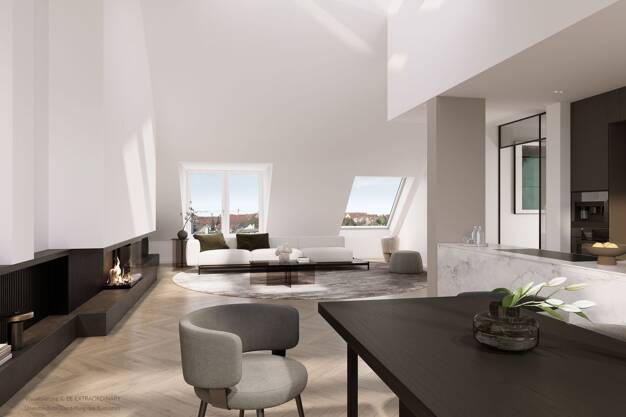 Wohnung zum Kauf - Neubau provisionsfrei 3.995.000 € 3 Zimmer 148,9 m² Dachgeschoss, 5. Geschoss Bismarckstraße 26 Münchener Freiheit München 80803