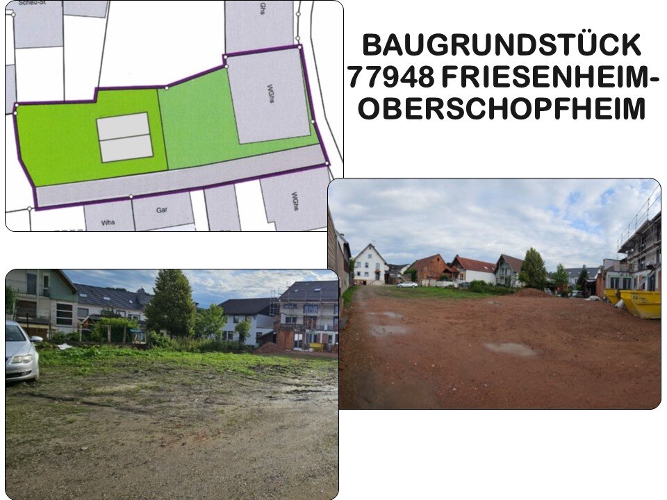 Grundstück zum Kauf provisionsfrei 148.005 € 491 m²<br/>Grundstück Oberschopfheim Friesenheim 77948