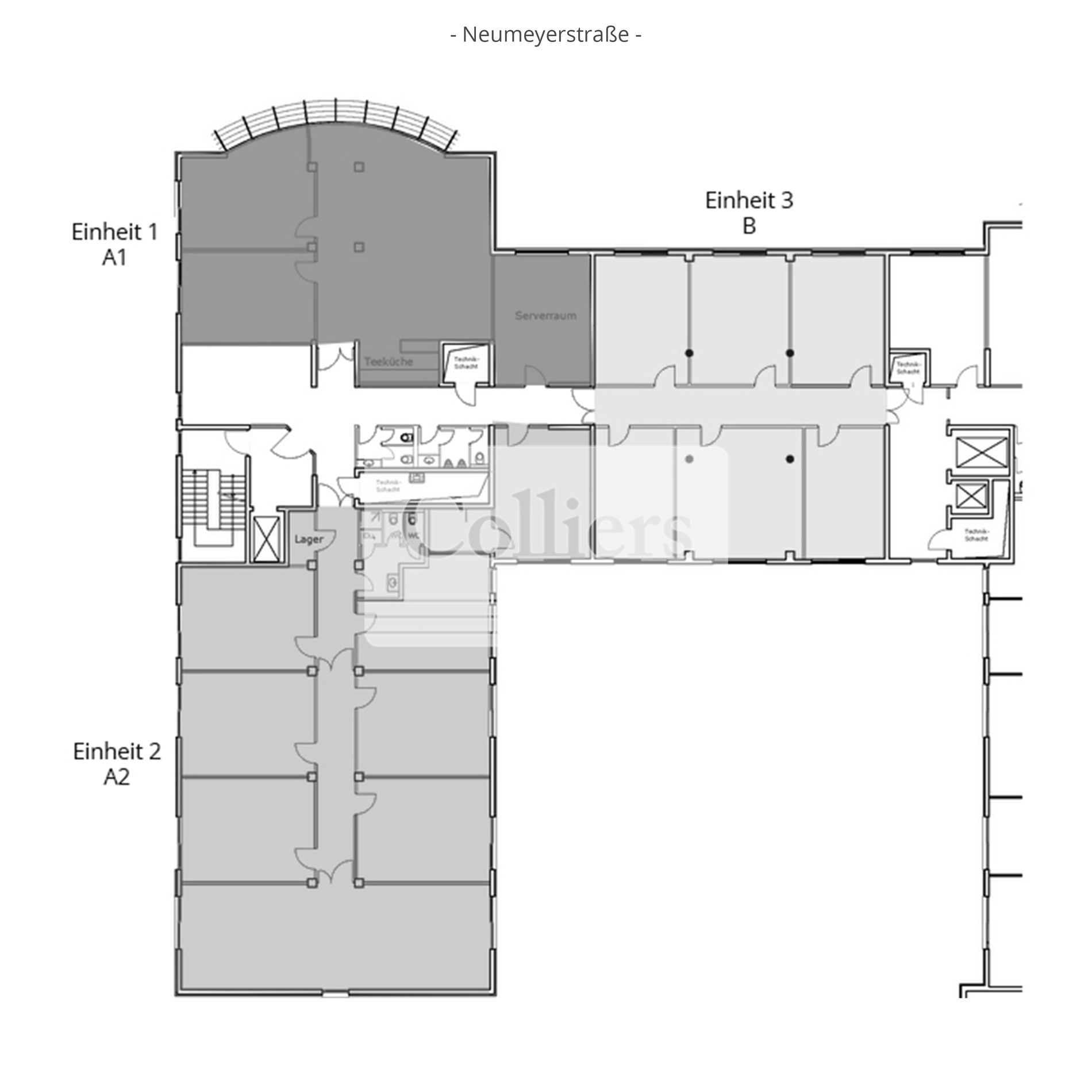 Bürofläche zur Miete 10,75 € 3.741 m²<br/>Bürofläche ab 55 m²<br/>Teilbarkeit Schafhof Nürnberg 90411