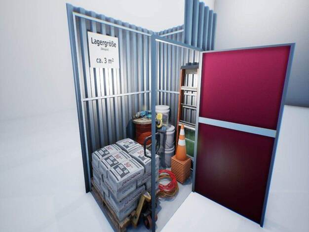 Lagerhalle zur Miete - Erstbezug 10 m² Lagerfläche Brunhamstraße 21 Aubing-Lochhausen-Langwied München 81249