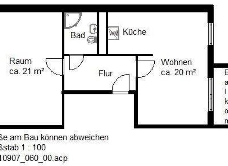 Wohnung zur Miete 418 € 2 Zimmer 58 m² 6. Geschoss Fischerstecherstr. 27 Heide Nord Halle (Saale) 06120