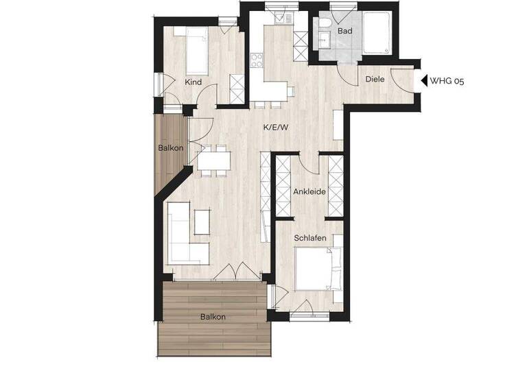Wohnung zum Kauf - Erstbezug provisionsfrei 599.000 € 3 Zimmer 89,3 m² 1. Geschoss Fliederstraße 9 Pfaffenhofen a d Ilm Pfaffenhofen an der Ilm 85276