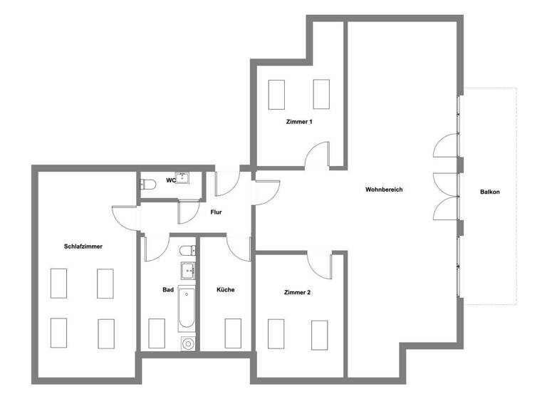 Wohnung zum Kauf 324.000 € 4 Zimmer 104,9 m² 3. Geschoss Peißenberg 82380