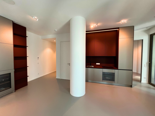 Wohnung zur Miete - Erstbezug 2.250 € 2 Zimmer 55,3 m² 14. Geschoss Innenstadt Frankfurt am Main 60315