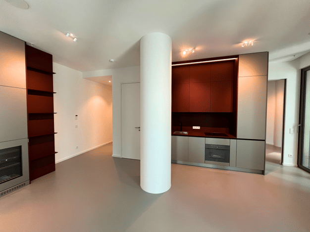 Wohnung zur Miete - Erstbezug 2.250 € 2 Zimmer 55,3 m² 14. Geschoss Innenstadt Innenstadt I 60315