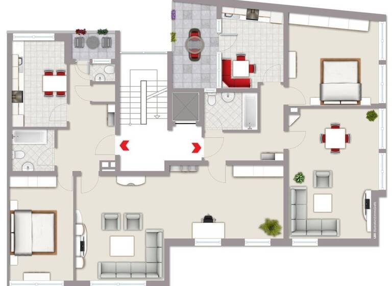 Wohnung zum Kauf 598.000 € 7 Zimmer 164,5 m²<br/>Wohnfläche 1.<br/>Geschoss Singen Singen 78224