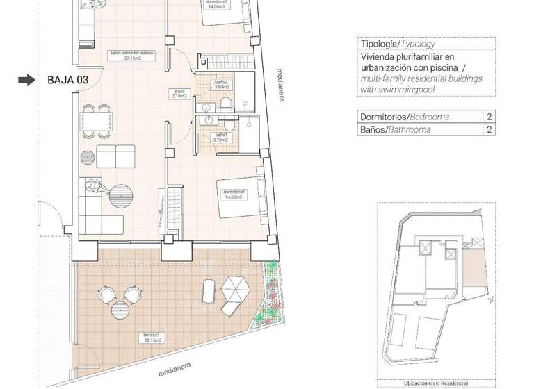 Wohnung zum Kauf provisionsfrei 240.000 € 2 Zimmer 90 m² Elche