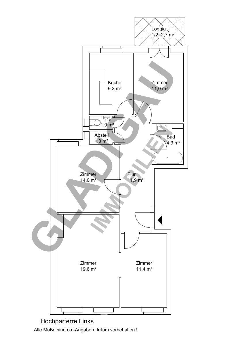 Wohnung zum Kauf 875.000 € 4 Zimmer 85 m²<br/>Wohnfläche 1.<br/>Geschoss Eppendorf Hamburg Eppendorf 20249