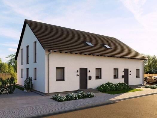 Doppelhaushälfte zum Kauf 619.900 € 6 Zimmer 143 m² 400 m² Grundstück frei ab 31.12.2026 Unterthürheim Buttenwiesen 86647