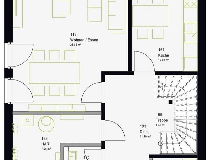 Doppelhaushälfte zum Kauf provisionsfrei 438.667 € 6 Zimmer 190 m²<br/>Wohnfläche 370 m²<br/>Grundstück Rottenbauer Rottenbauer 97084
