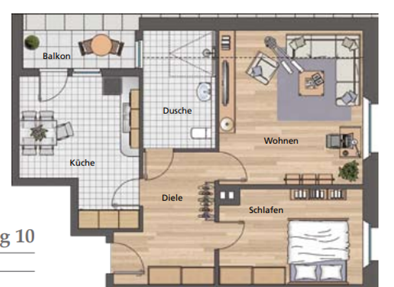 Wohnung zur Miete 759 € 2 Zimmer 73,2 m² 2. Geschoss frei ab 01.04.2026 Alte Marktstr. 7C / Alte Wa Innenstadt Hameln 31785
