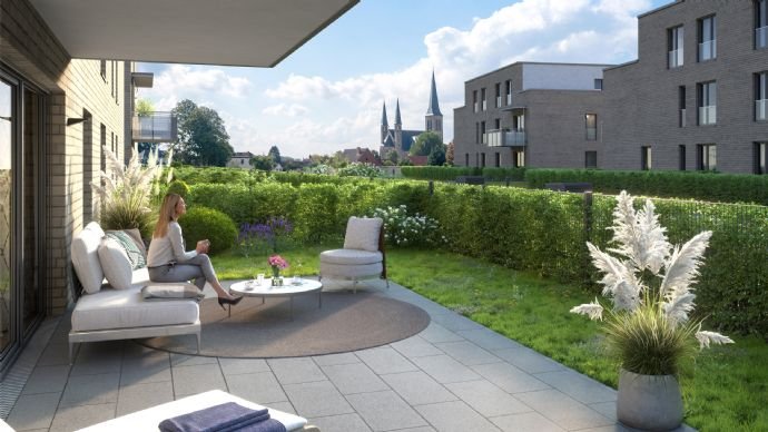 Terrassenwohnung zum Kauf provisionsfrei 404.000 € 3 Zimmer 98,7 m²<br/>Wohnfläche EG<br/>Geschoss ab sofort<br/>Verfügbarkeit Langenberger Straße 13 Wadersloh Wadersloh 59329