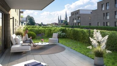 Terrassenwohnung zum Kauf provisionsfrei 404.000 € 3 Zimmer 98,7 m² EG frei ab sofort Langenberger Straße 13 Wadersloh Wadersloh 59329