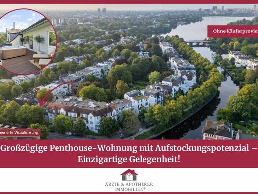 Wohnung zum Kauf 998.000 € 2 Zimmer 92,3 m² Winterhude Nord 22301
