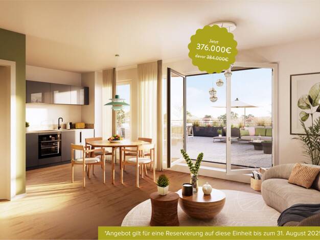 Wohnung zum Kauf - Neubau provisionsfrei 376.000 € 2 Zimmer 45,4 m² 2. Geschoss frei ab sofort Am Schäferanger 2-12 Oberschleißheim Oberschleißheim 85764