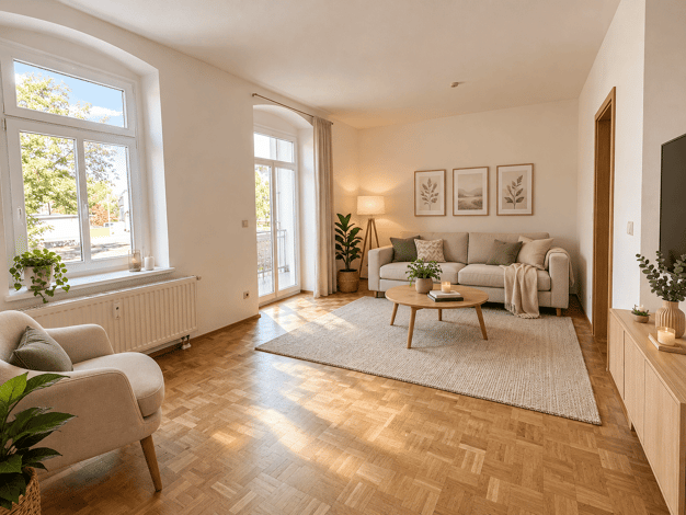 Wohnung zur Miete 330 € 60 m² 1. Geschoss frei ab sofort Ulbrichtstraße 4 Bernsdorf Chemnitz 09126