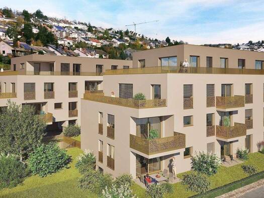 Terrassenwohnung zum Kauf - Neubau provisionsfrei 689.000 € 3 Zimmer 81,8 m² 2. Geschoss frei ab 31.12.2027 Leonberg 71229