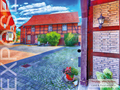Bauernhaus zum Kauf 450.000 € 24 Zimmer 647 m² 22.300 m² Grundstück Allershausen Uslar 37170