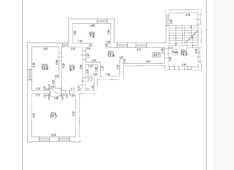 Studio zum Kauf 87.500 € 3 Zimmer 61,2 m² 2. Geschoss Tallinas 96 Riga 1001