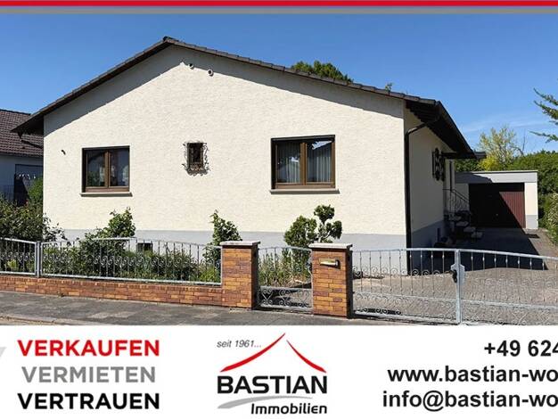 Bungalow zum Kauf 339.000 € 4,5 Zimmer 135 m² 564 m² Grundstück Pfeddersheim Worms 67551