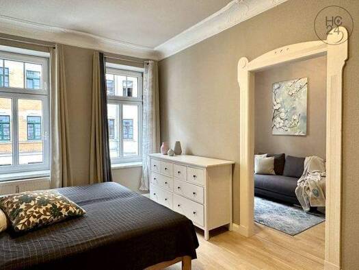 Wohnung zur Miete Wohnen auf Zeit 950 € 2 Zimmer 61 m² frei ab sofort Stötteritz Leipzig 04299