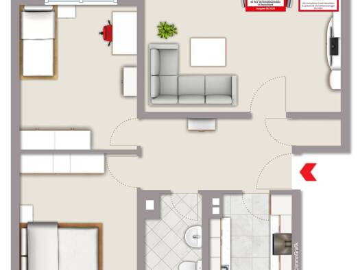 Wohnung zum Kauf 59.000 € 3 Zimmer 77,5 m² Essentho Marsberg 34431