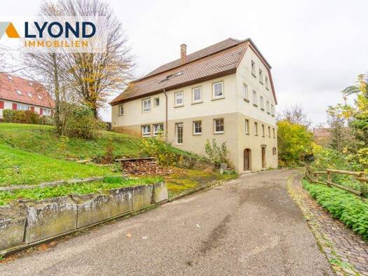 Einfamilienhaus zum Kauf 520.000 € 11 Zimmer 400 m² 1.150 m² Grundstück Untergröningen Abtsgmünd / Untergröningen 73453