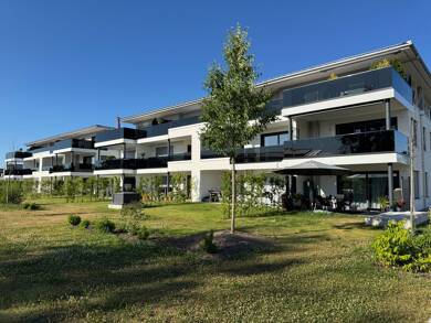 Terrassenwohnung zum Kauf - Erstbezug provisionsfrei 400.990 € 2 Zimmer 81 m² EG frei ab sofort Hauptstraße 33 Emmerting 84547
