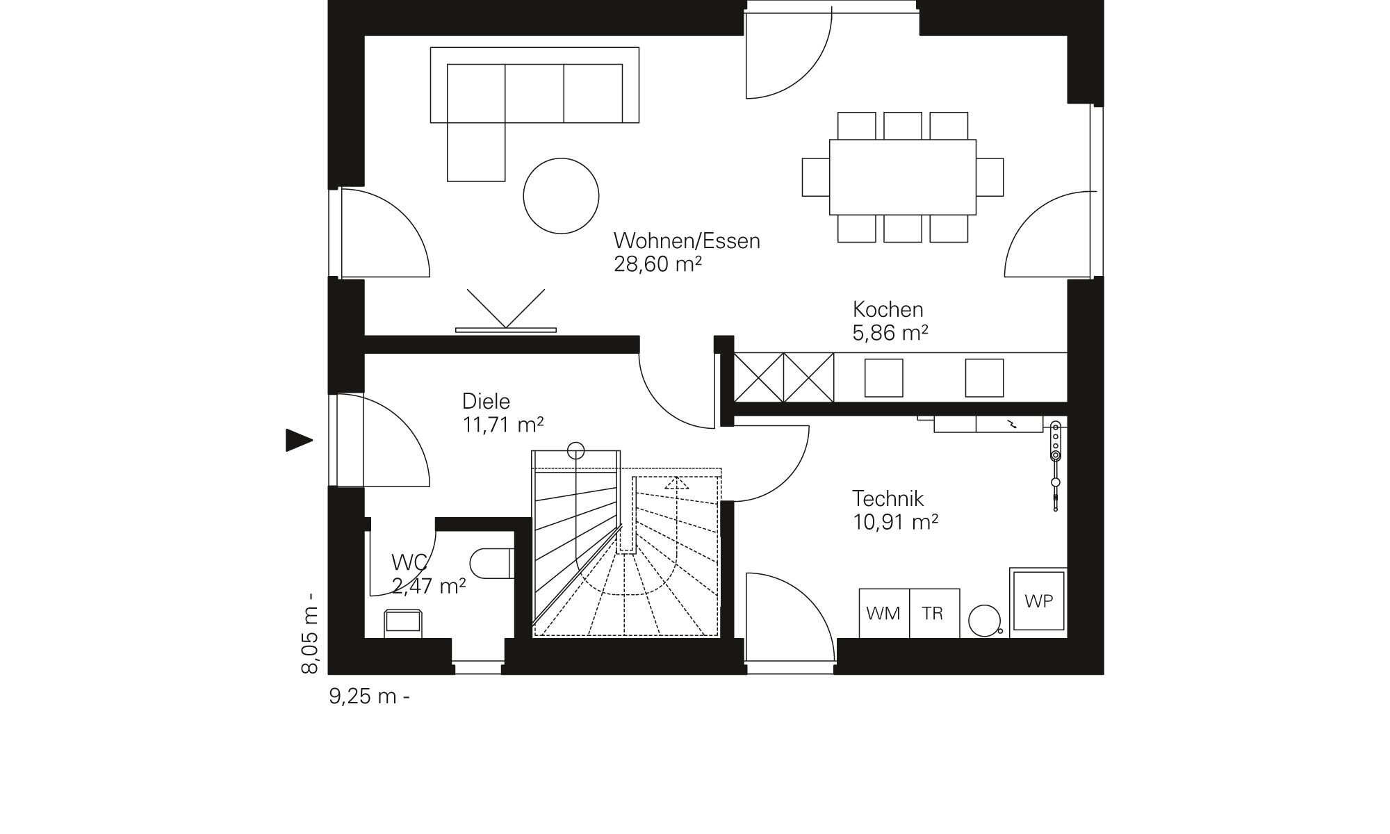 Einfamilienhaus zum Kauf 810.400 € 4 Zimmer 110 m²<br/>Wohnfläche 553 m²<br/>Grundstück Waldhof - West Mannheim 68305