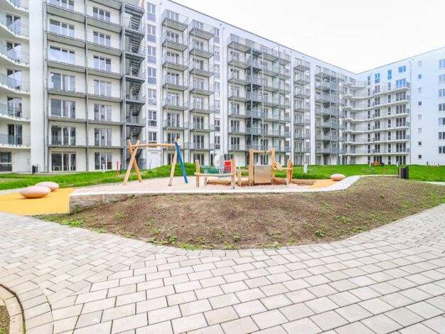 Wohnung zur Miete - Erstbezug 1.231 € 2 Zimmer 64,2 m² 1. Geschoss frei ab 01.02.2026 Mathilde-Maier-Straße 13 Gallus Frankfurt-Gallus 60326