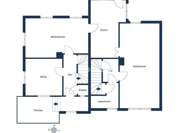 Einfamilienhaus zum Kauf 218.000 € 10 Zimmer 174 m² 593 m² Grundstück Tailfingen Albstadt - Tailfingen 72461