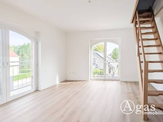 Maisonette zur Miete 1.600 € 3 Zimmer 97 m² 1. Geschoss frei ab sofort Berliner Straße 36 Hennickendorf Rüdersdorf bei Berlin 15378