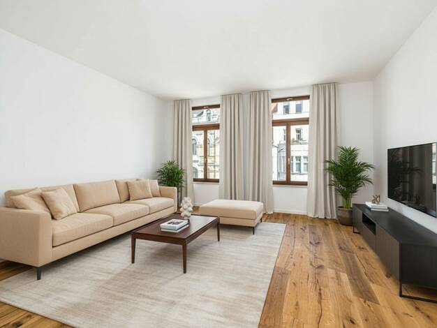 Wohnung zum Kauf provisionsfrei 499.000 € 3 Zimmer 98 m² 3. Geschoss Elsterstraße 48 Zentrum-West Mitte 04109