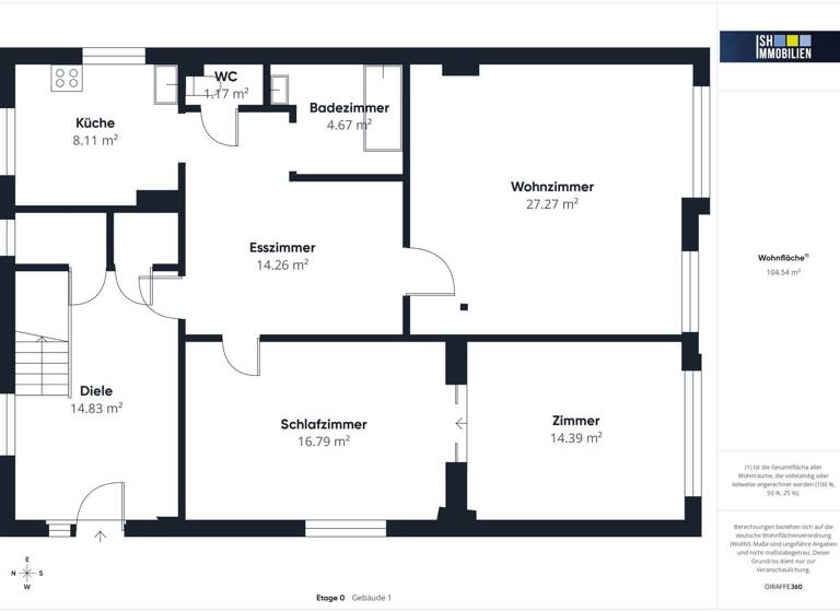 Mehrfamilienhaus zum Kauf als Kapitalanlage geeignet 259.500 € 12 Zimmer 300 m² 1.166 m² Grundstück Klint Hechthausen 21755