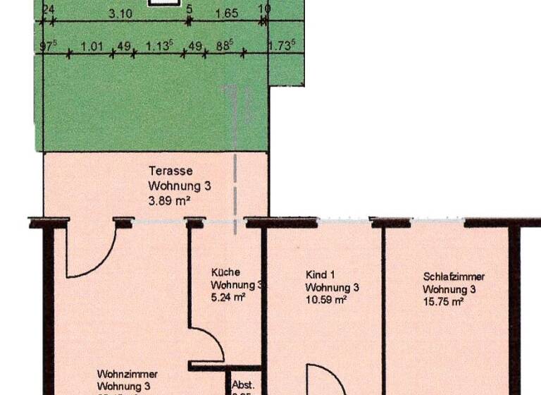 Wohnung zum Kauf 184.000 € 3 Zimmer 73,8 m²<br/>Wohnfläche EG<br/>Geschoss Hoven Düren 52353