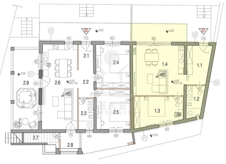 Wohnung zum Kauf - Erstbezug 320.000 € 2 Zimmer 71 m² EG Tribunj 22211