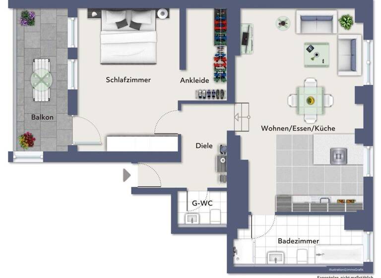 Wohnung zum Kauf 289.000 € 2 Zimmer 80,3 m² 1. Geschoss Galgenhof Nürnberg 90443