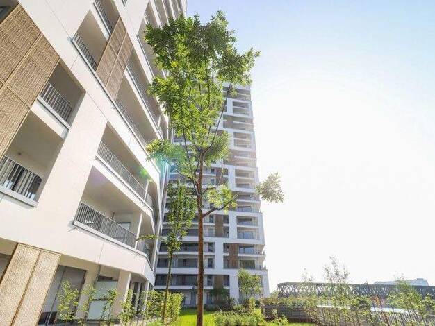 Wohnung zur Miete 2.739 € 4 Zimmer 130,2 m² 10. Geschoss Gutleutstraße 289 Gutleutviertel Frankfurt 60327