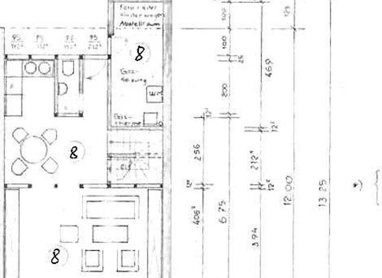 Reihenendhaus zum Kauf 249.000 € 4 Zimmer 110 m² 4.634 m² Grundstück Worpswede 27726
