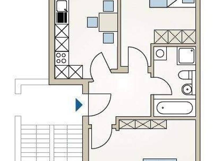 Wohnung zum Kauf 189.000 € 2 Zimmer 64,4 m² EG frei ab 01.05.2026 Kleinzschocher Leipzig 04229