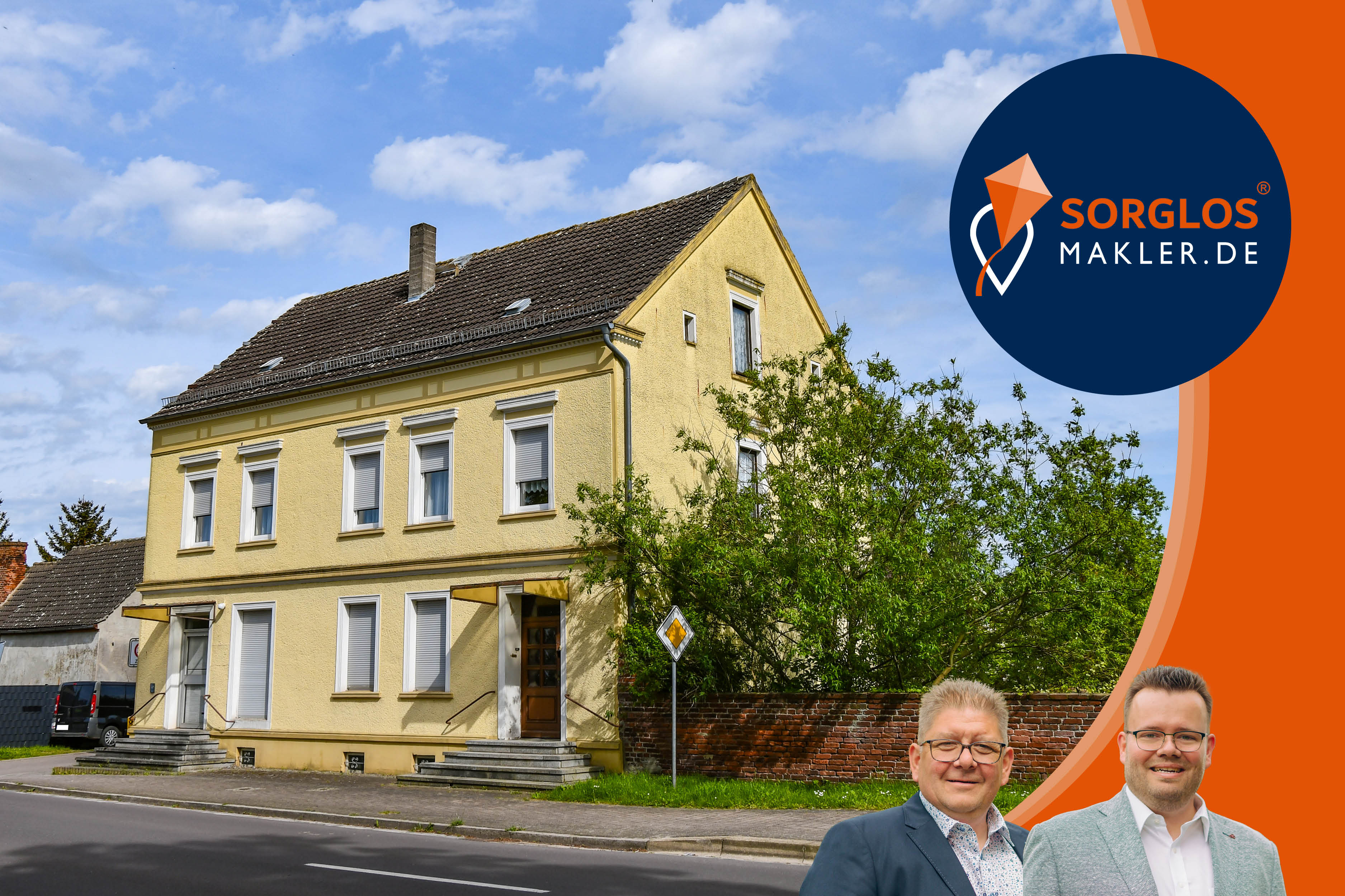 Mehrfamilienhaus zum Kauf 69.000 € 6 Zimmer 168 m²<br/>Wohnfläche 984 m²<br/>Grundstück Ferchland Elbe-Parey 39317