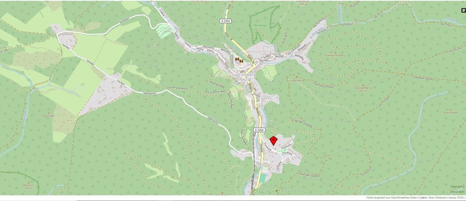 Immobilie zum Kauf als Kapitalanlage geeignet 2.300.000 € 1.013 m²<br/>Fläche 3.765 m²<br/>Grundstück Thyrahöhe 2 und 2a Stolberg Stolberg (Harz) 06536